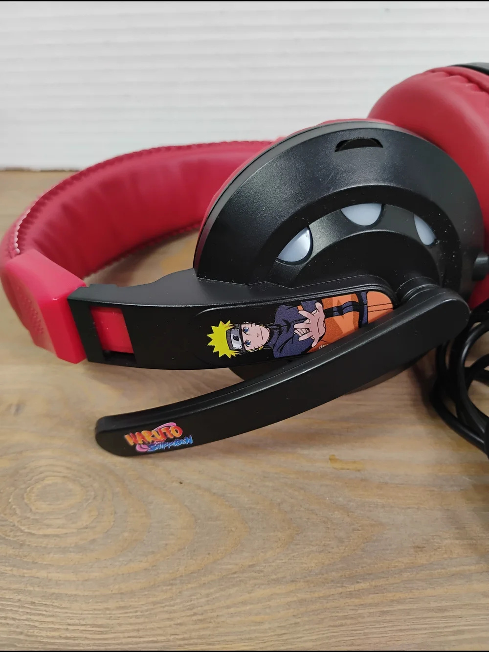 Red USB Gaming Headset - Stereo Over-Ear Headphones